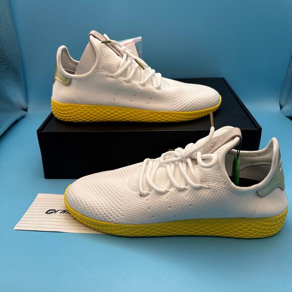 adidas Pharrell x Tennis Hu Yellow m8 w9.5 - Picture 3 of 16
